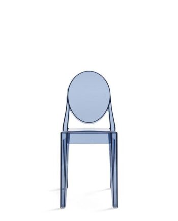 Kartell Victoria Ghost Spisebordsstol Blå