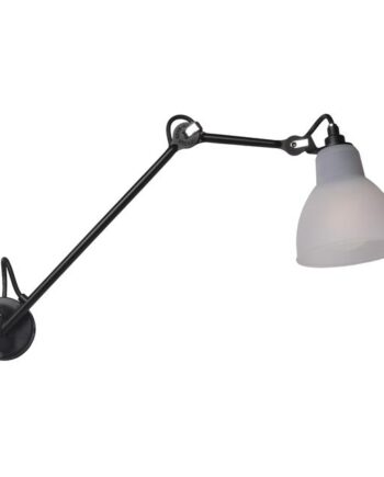 Lampe Gras N122 Badeværelses Væglampe Sort Polykarbonat  8211  Dcwéditions
