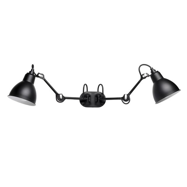 Lampe Gras N204 Double Badeværelses Væglampe Sort 8211 Dcwéditions