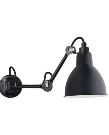 Lampe Gras N204 Væglampe Mat Sort