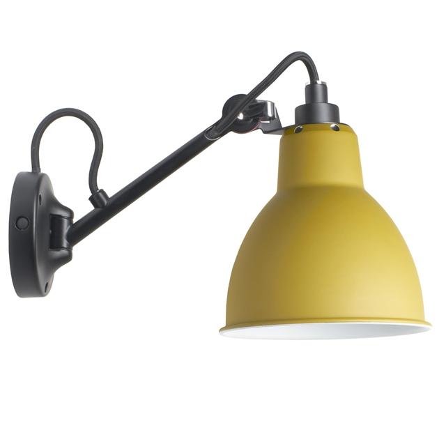 Lampe Gras N104 Væglampe Sort Gul 8211 Dcwéditions