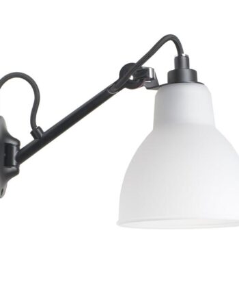 Lampe Gras N104 Væglampe Sort Polykarbonat  8211  Dcwéditions