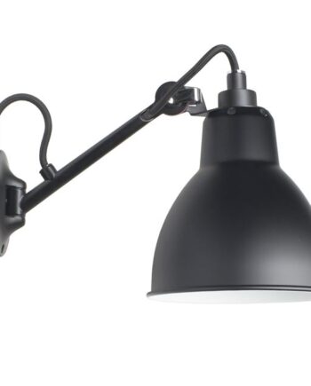 Lampe Gras N104 Væglampe Sort Sort  8211  Dcwéditions