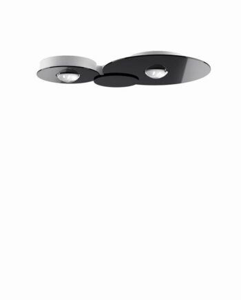 Lodes Bugia Double 2700k Loftlampe Sort