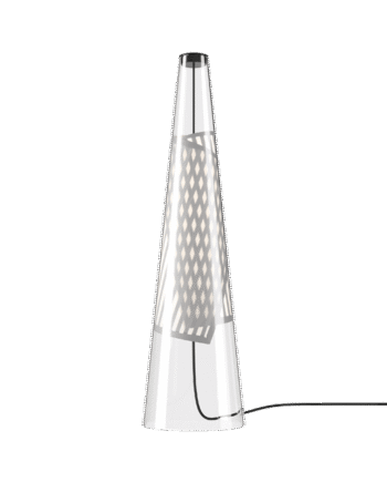 Lodes Cono Di Luce Bordlampe Grå