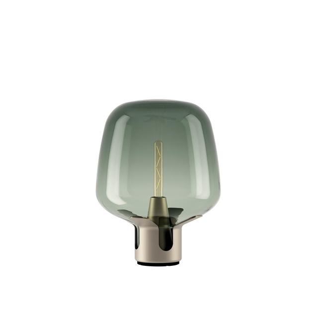Lodes Flar Bordlampe Medium Champagne Turkis