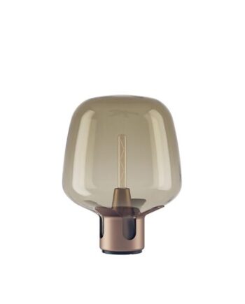 Lodes Flar Bordlampe Medium Terra Honning