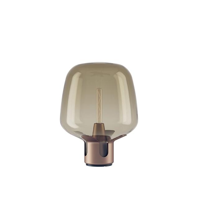 Lodes Flar Bordlampe Medium Terra Honning