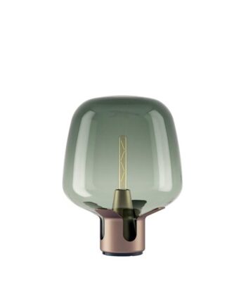 Lodes Flar Bordlampe Medium Terra Turkis