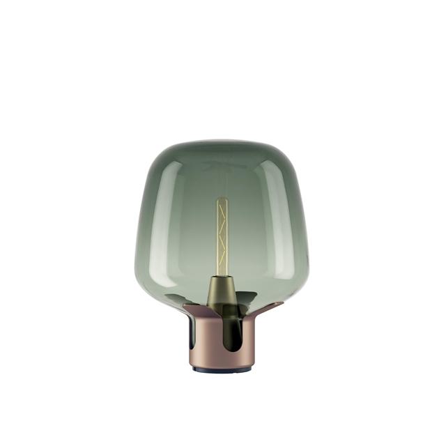 Lodes Flar Bordlampe Medium Terra Turkis