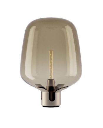 Lodes Flar Bordlampe Stor Champagne Honning