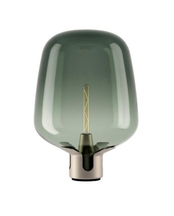 Lodes Flar Bordlampe Stor Champagne Turkis
