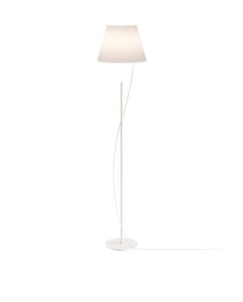 Lodes Hover Gulvlampe Hvid