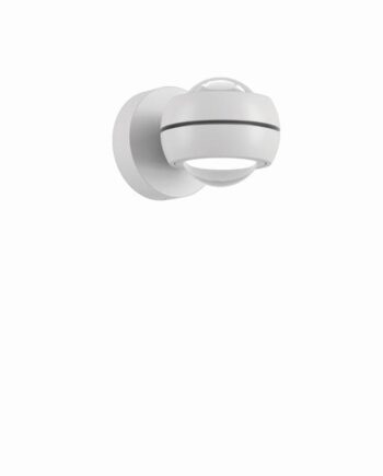 Lodes Nautilus Mini 2700k Væglampe Mat Hvid