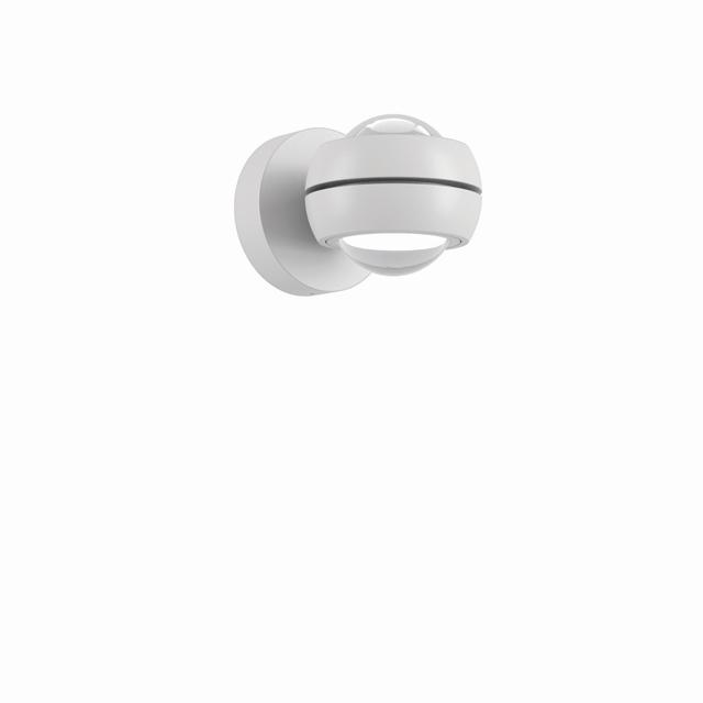 Lodes Nautilus Mini 2700k Væglampe Mat Hvid