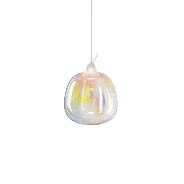 Lodes Oblò Pendel Lille 2700k Rainbow Hvid