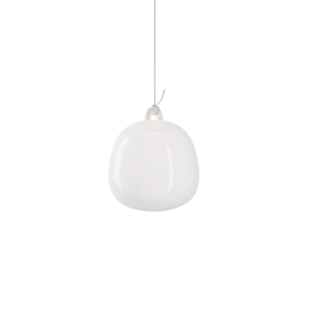 Lodes Oblò Pendel Lille 2700k Silk White Hvid