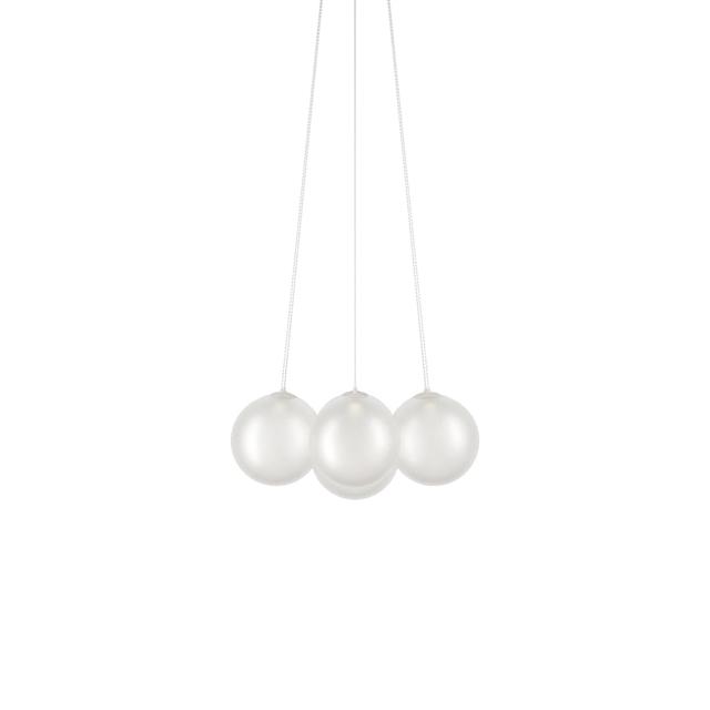 Lodes Random Cloud Lysekrone ø23 3000k Frostet Glas