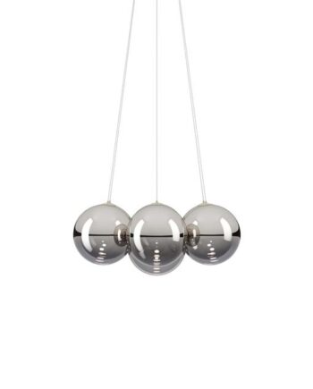 Lodes Random Cloud   Lysekrone ø28 2700k Krom Glas