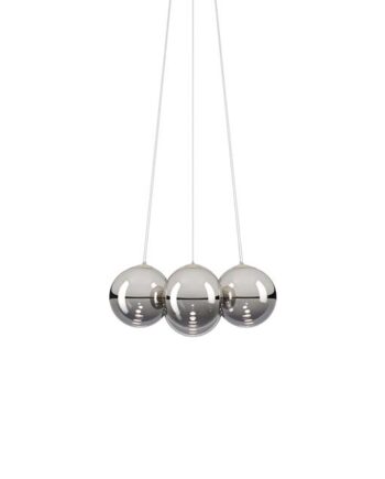 Lodes Random Cloud   Lysekrone ø23 3000k Krom Glas