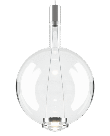 Lodes Sky-fall Round Pendel Stor 2700k Klar Glas