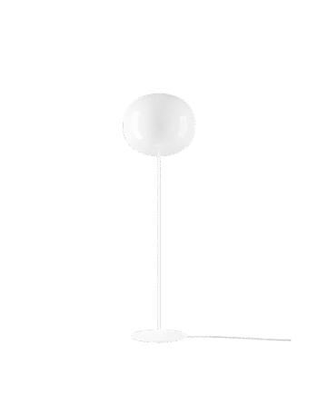 Lodes Volum 42 Gulvlampe Kort Glossy White