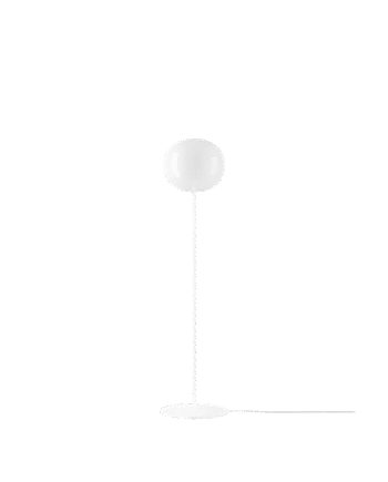 Lodes Volum 29 Gulvlampe Kort Glossy White