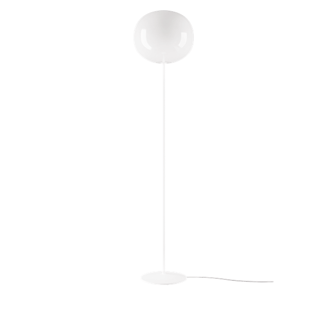 Lodes Volum 42 Gulvlampe Lang Glossy White