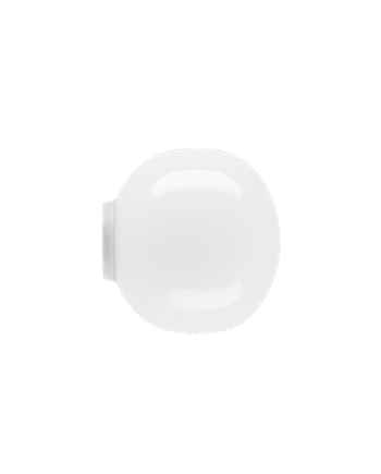 Lodes Volum Væglampe ø22 Glossy White