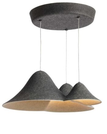 Loom Design Panorama Pendel Lille Sort Grå