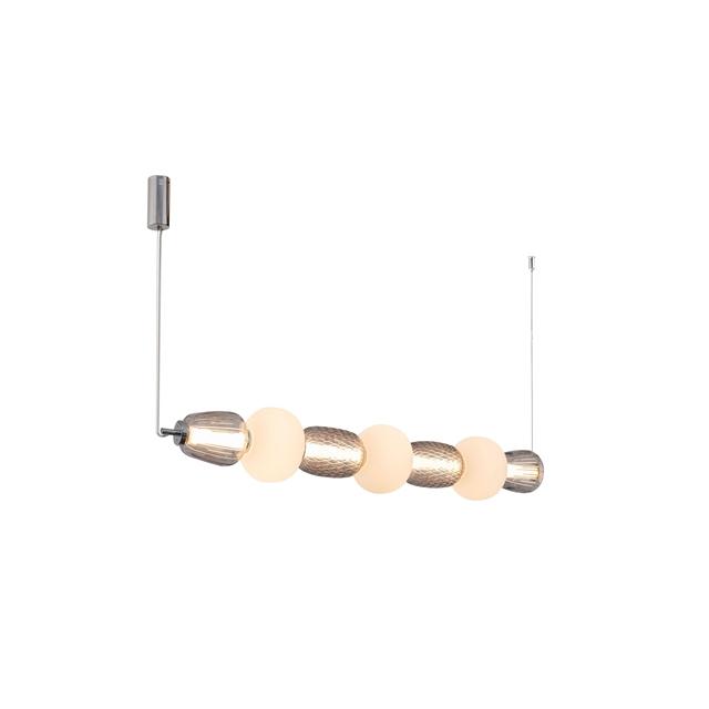 Loom Design Pearl Pendel Røget Grå