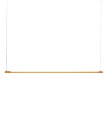 Loom Design Straw Pendel L150 Messing