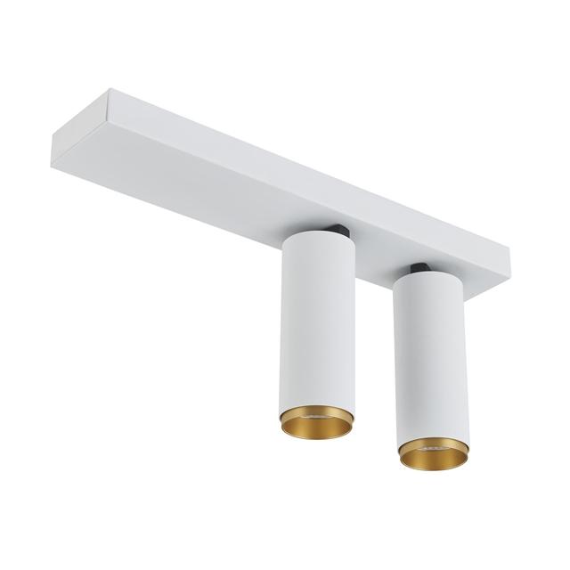Loom Design -beam Double Spot Hvid Guld