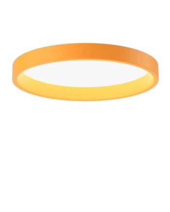 Louis Poulsen Lp Circle Loftlampe Halvforsænket ø45 3000k   Dali Switch-dim Gul