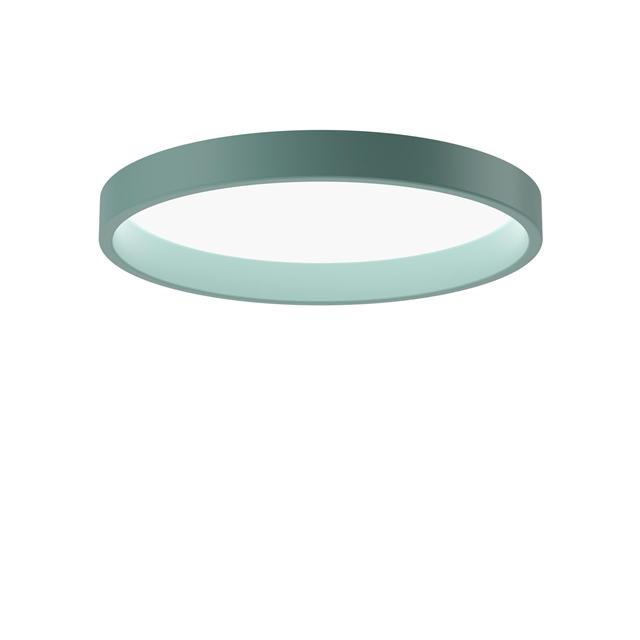 Louis Poulsen Lp Circle Loftlampe Halvforsænket ø45 3000k Dali Switch-dim Pale Petroleum