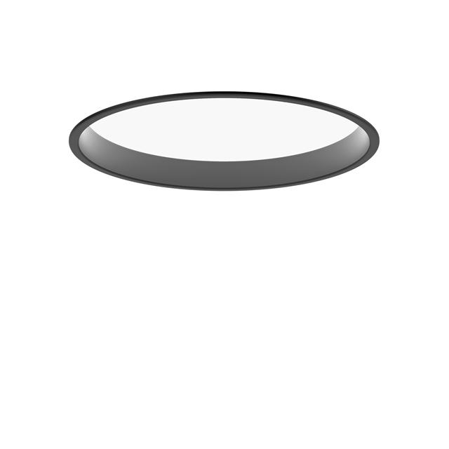 Louis Poulsen Lp Circle Loftlampe Indbygning ø45 3000k Dali Switch-dim Sort