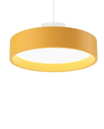 Louis Poulsen Lp Circle Pendel Opal Diffuser ø26 3000k   Dali Switch-dim Gul