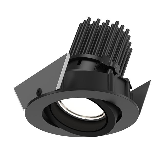 Louis Poulsen Lp 45 Recessed Loftlampe Roterbar ø7 2700k Dali Sort