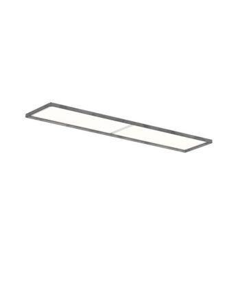 Louis Poulsen Lp Slim Loftlampe Opal Diffuser Indbygning 3000k   Dali Mørk Rå Aluminium