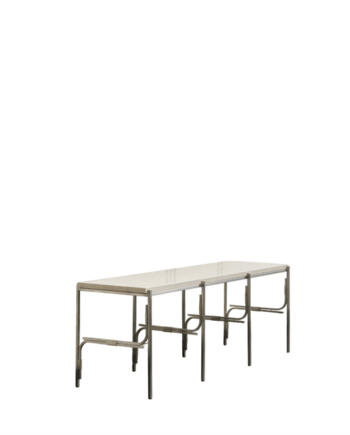 Louise Roe Axis Display Unit 03 Reol Rustfri Stål Ataija Azul Marble