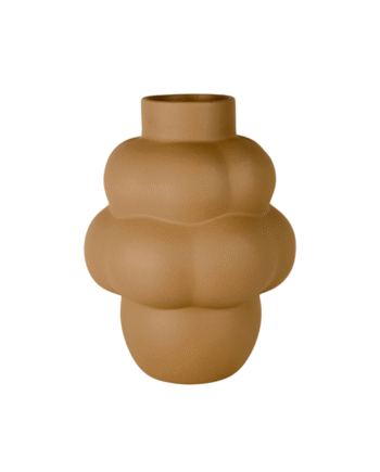 Louise Roe Balloon 04 Vase Grande Sanded Ocker