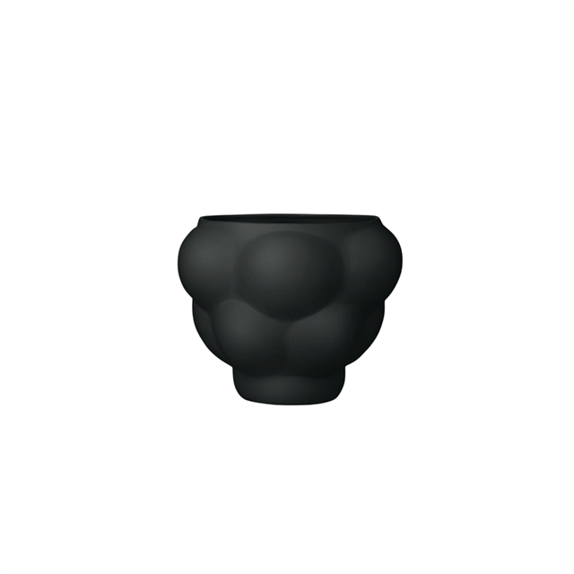 Louise Roe Balloon 05 Vase Ink Black