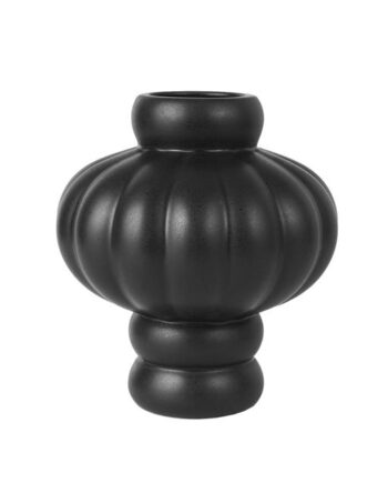 Louise Roe Balloon 08 Vase Ink Black