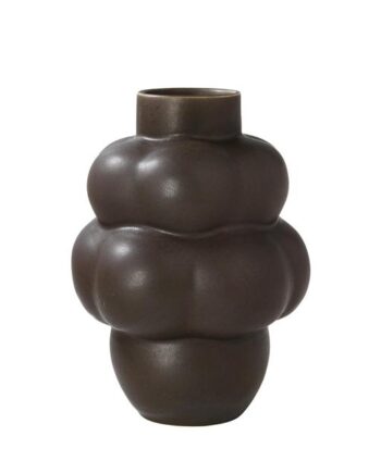 Louise Roe Balloon 04 Vase Mud Brown