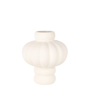 Louise Roe Balloon 08 Vase Raw White