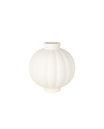 Louise Roe Balloon 01 Vase Raw White