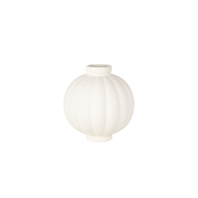 Louise Roe Balloon 01 Vase Raw White