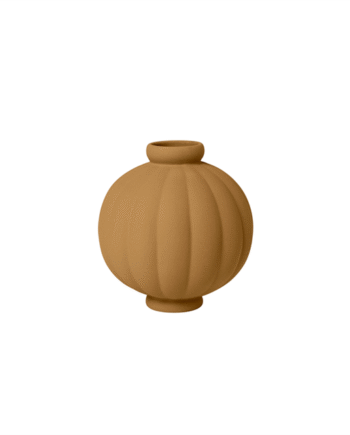 Louise Roe Balloon 01 Vase Sanded Ocker