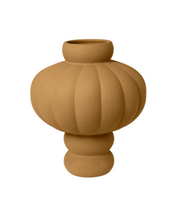 Louise Roe Balloon 03 Vase Sanded Ocker