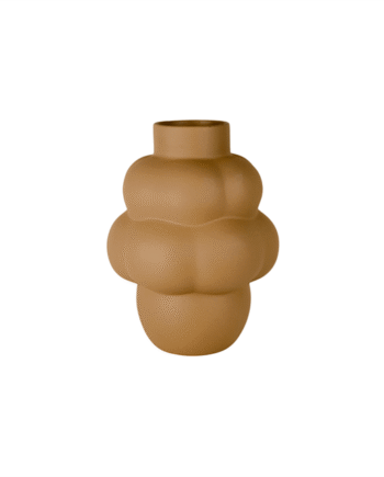 Louise Roe Balloon 04 Vase Sanded Ocker